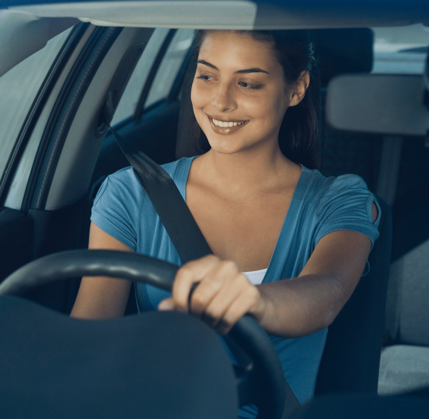 Happy Learner Driver